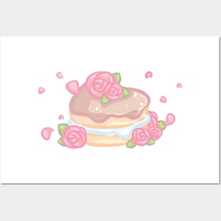 Sweet Heart Chocolate Layer Cake Posters and Art